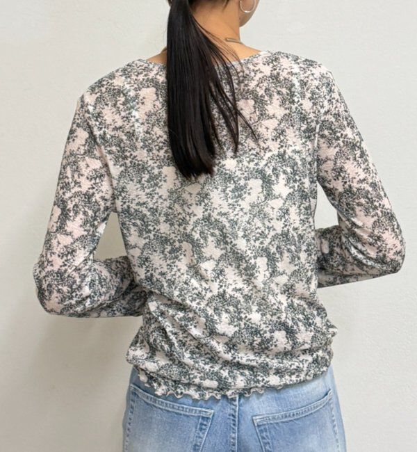  「プリントシアートップス」|Tシャツ・カットソー|