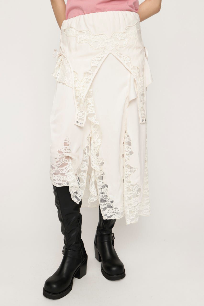 SLY「2WAY LACED SLIP OP スカート」|スカート|IVOY3