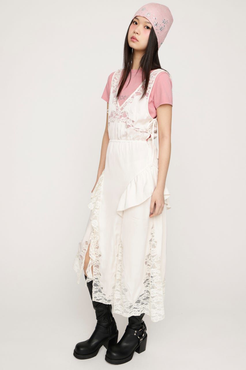 SLY「2WAY LACED SLIP OP スカート」|スカート|