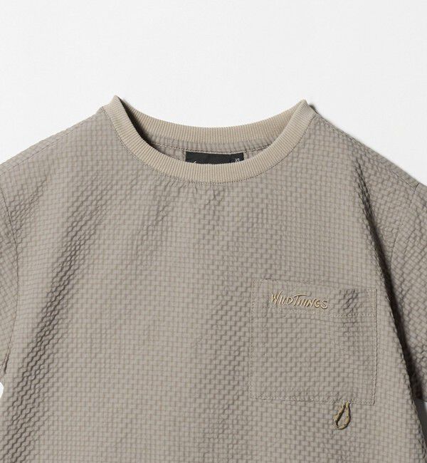 UNITED ARROWS green label relaxing「【別注】＜WILD THINGS＞ ポケット プルオーバー Tシャツ / キッズ 110cm-130cm」|シャツ・ブラウス|