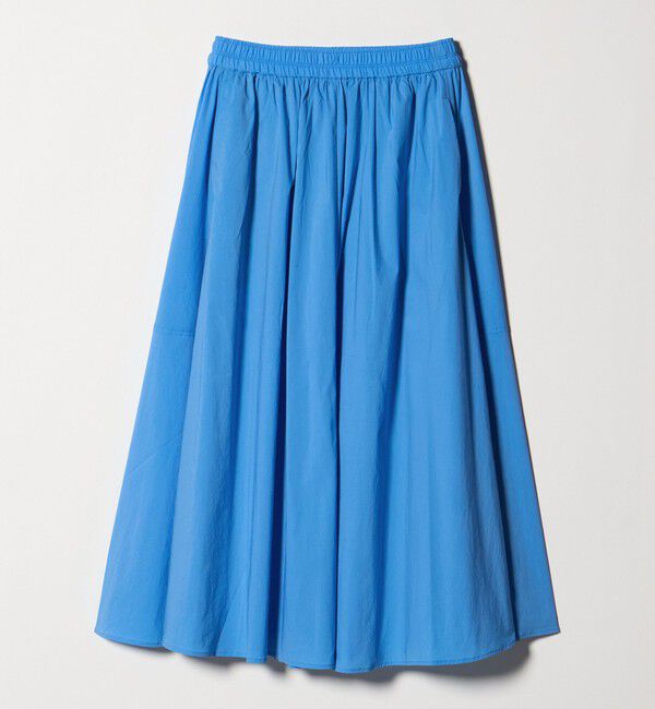 UNITED ARROWS green label relaxing「WONDER CLOTH ボリューム スカート マシンウォッシャブル ストレッチ 接触冷感 吸水速乾」|フレア|