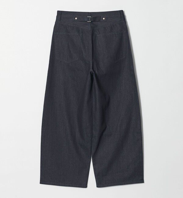 MONKEY TIME「ライトオンス リジッド デニム シンチバック スーパー バギー パンツ」|チノ|