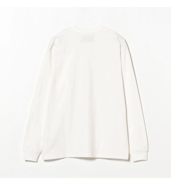 BEAMS「【別注】UNIVERSAL OVERALL / ロゴ ロングスリーブ Tシャツ」|Tシャツ・カットソー|