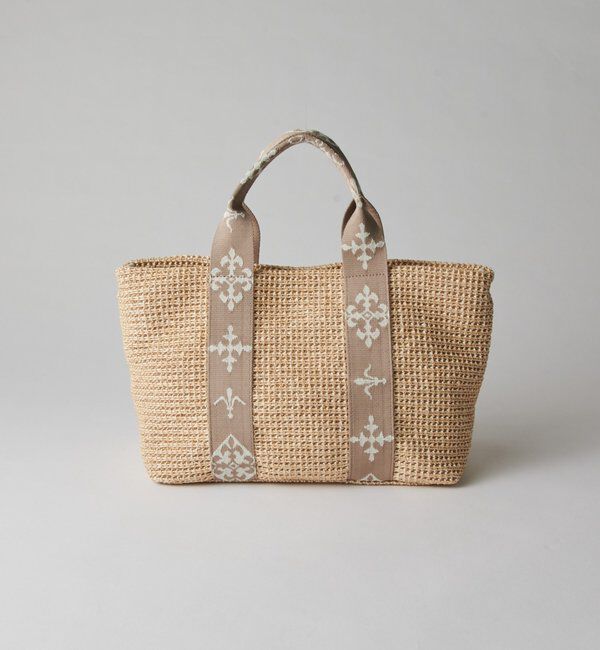  「ナイロンラフィアデイリーミニトートバッグ」|トートバッグ|