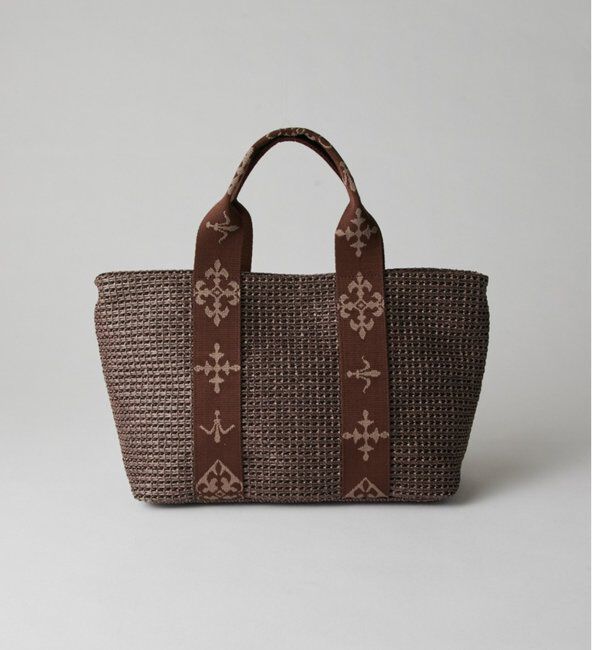  「ナイロンラフィアデイリーミニトートバッグ」|トートバッグ|