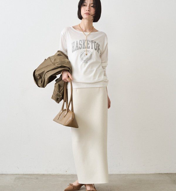  「シアーカレッジロンT」|Tシャツ・カットソー|