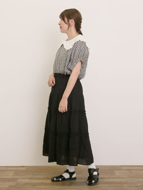 Samansa Mos2「セーラー襟Tシャツ」|Tシャツ・カットソー|