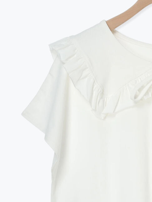 Samansa Mos2「セーラー襟Tシャツ」|Tシャツ・カットソー|