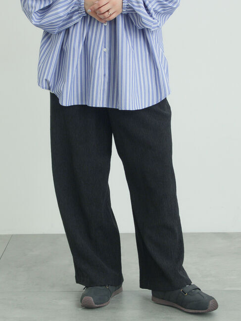 Samansa Mos2「【吸水速乾】イージーパンツ」|その他|ブラック