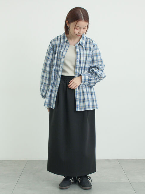 Samansa Mos2「リブテレコタンクトップ」|Tシャツ・カットソー|