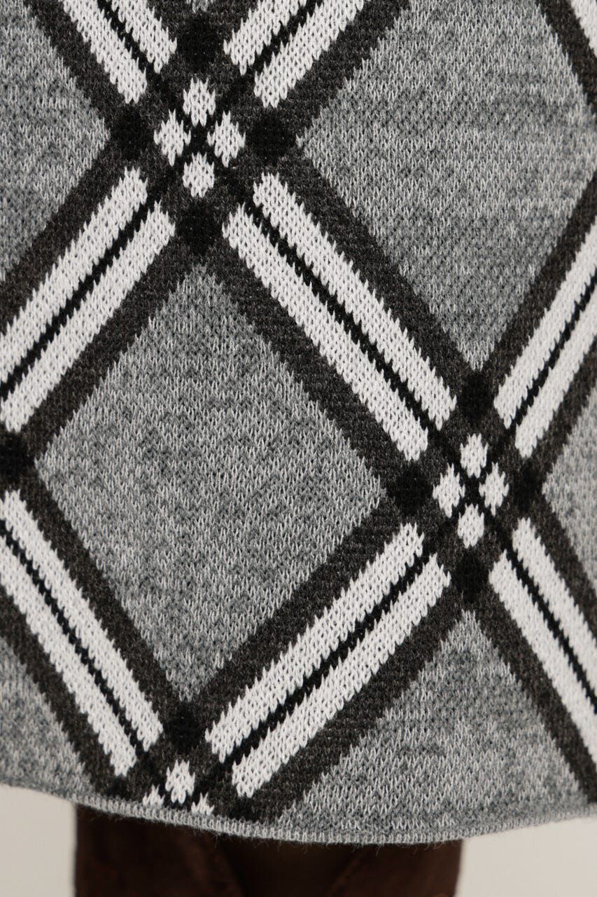 SLY「JQ CHECK KNIT ミドルスカート」|スカート|