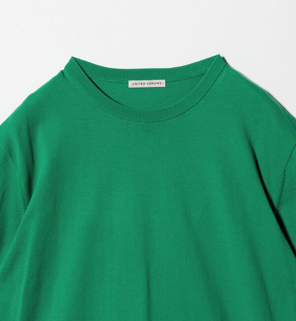 UNITED ARROWS「コットン ニット Tシャツ」|Tシャツ・カットソー|