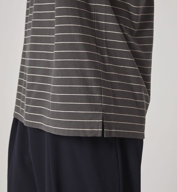 STEVEN ALAN「＜Steven Alan＞ ツイスト ボーダー ポロシャツ」|ポロシャツ|