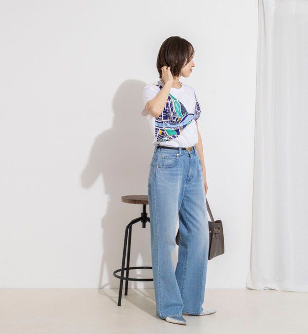 NOLLEY'S「ウォッシャブルスカーフTシャツ」|Tシャツ・カットソー|