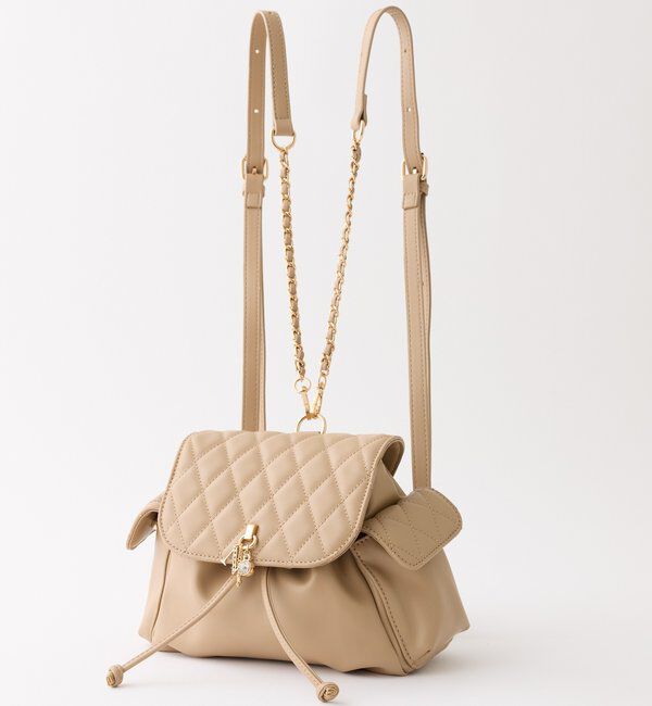  「2wayキルティングバッグ/リュック・ショルダー」|ショルダー・メッセンジャー|