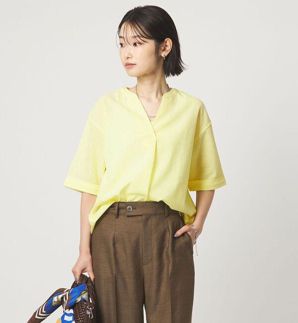 UNITED ARROWS green label relaxing「サッカー スキッパー プルオーバー カットソー」|Tシャツ・カットソー|