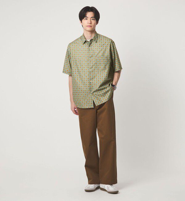 UNITED ARROWS green label relaxing「ALFONS MUCHA ジャストルーズ 半袖 シャツ」|シャツ・ブラウス|