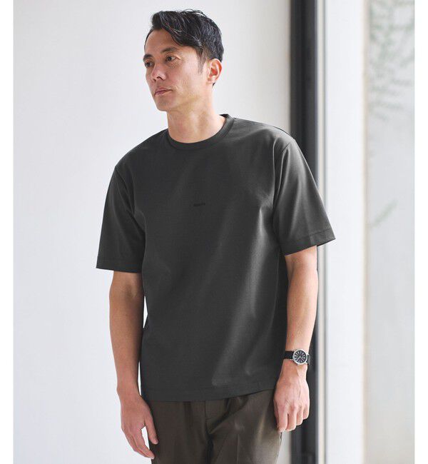 UNITED ARROWS green label relaxing「Relaxing 半袖 Tシャツ カットソー -接触冷感-」|Tシャツ・カットソー|DK.GRAY
