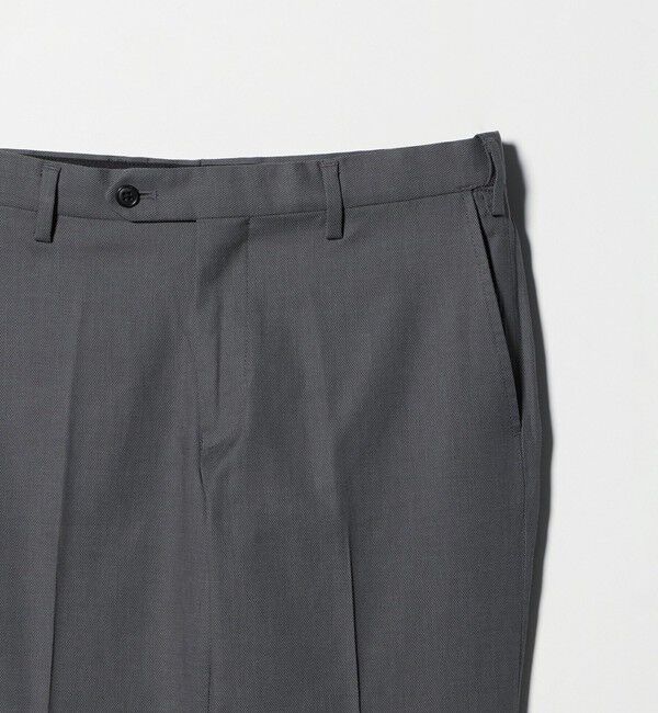 UNITED ARROWS green label relaxing「A+ COOL ロイヤルオックス スタンダード アジャスター NP スラックス -ウォッシャブル・接触冷感・吸水速乾」|スラックス|