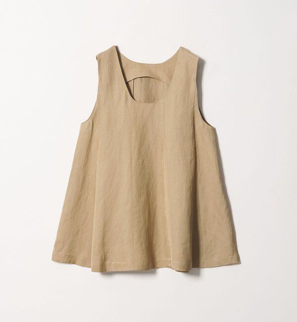 UNITED ARROWS green label relaxing「＜SEASONAL COLLECTION＞2WAY テント ブラウス」|シャツ・ブラウス|BEIGE