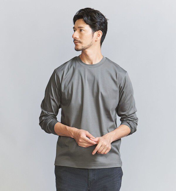 BEAUTY&YOUTH UNITED ARROWS「【WEB限定 WARDROBE SMART】NORITAKE クルーネック スマートフィット カットソー」|Tシャツ・カットソー|