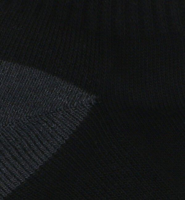 BEAUTY&YOUTH UNITED ARROWS「レイヤード リブ パイル クウォータ― ソックス」|ソックス|