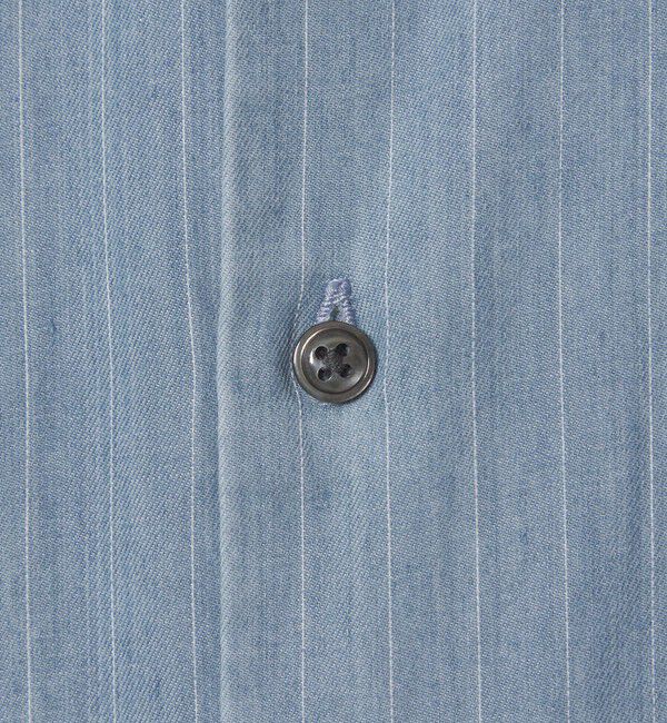 MONKEY TIME「4オンス ストライプ デニム シャツ」|シャツ・ブラウス|