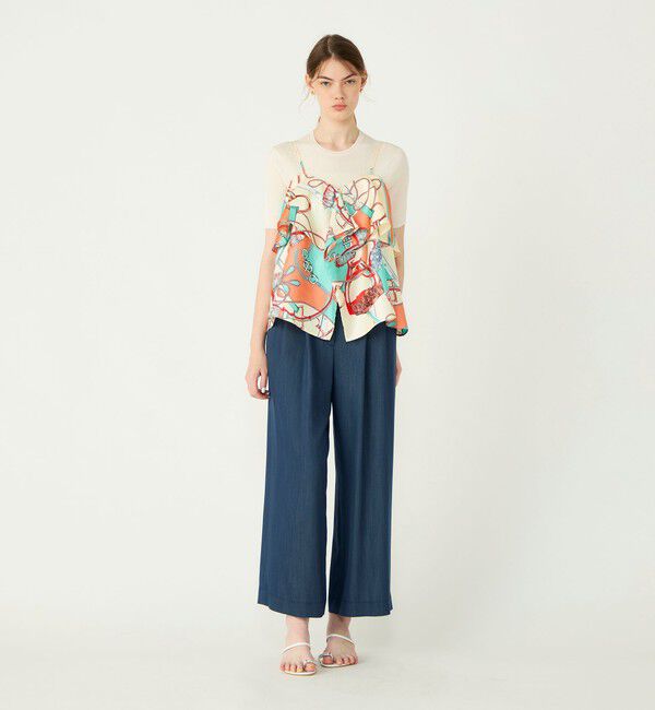 Ballsey「【別注】manipuri for Ballsey Pirouettes キャミソールブラウス」|シャツ・ブラウス|