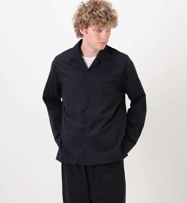 TOMORROWLAND BUYING WEAR「ARC&rsquo;TERYX VEILANCE Cusec LS Shirt M オープンカラーシャツ」|シャツ・ブラウス|