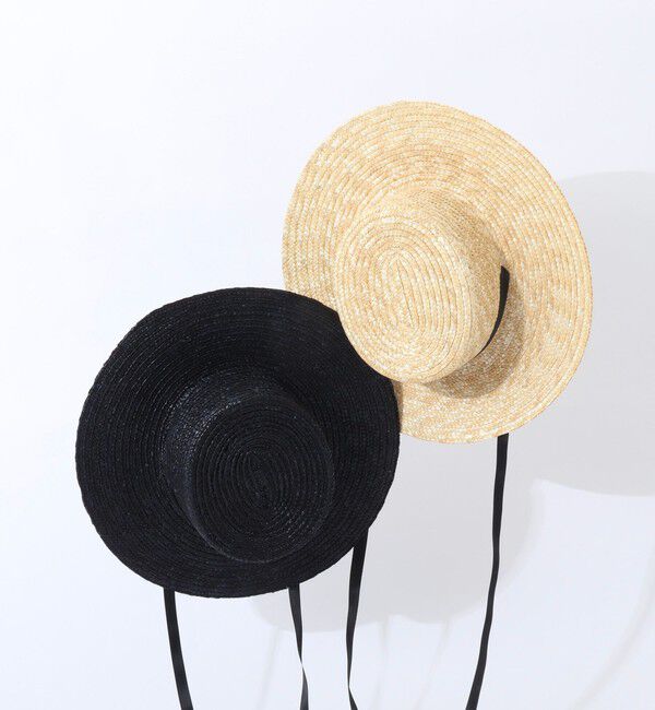 NOLLEY'S「【Benelli Montacone/ベネリ モンタコーネ】カンカン帽リボン付き」|ハット|