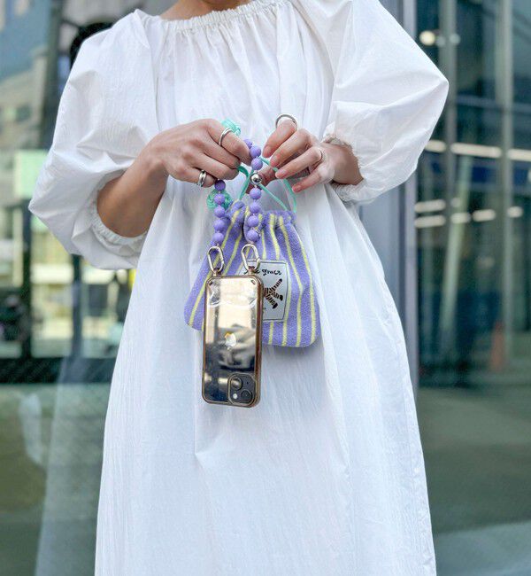 grace grace「【grace grace/グラスグラス】グラスケパイルキンチャクポーチ」|ポーチ|