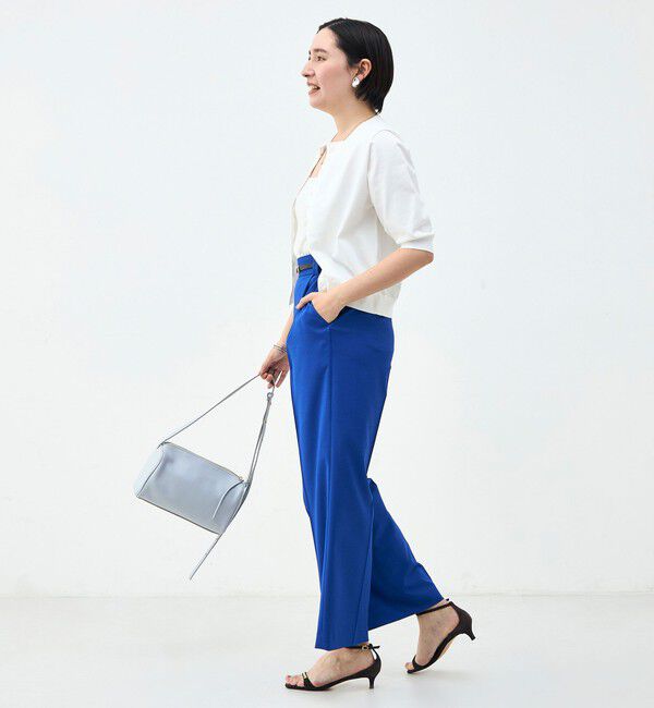 NOLLEY'S「《手洗い可能》コットンテックス6分袖カーディガン」|カーディガン|