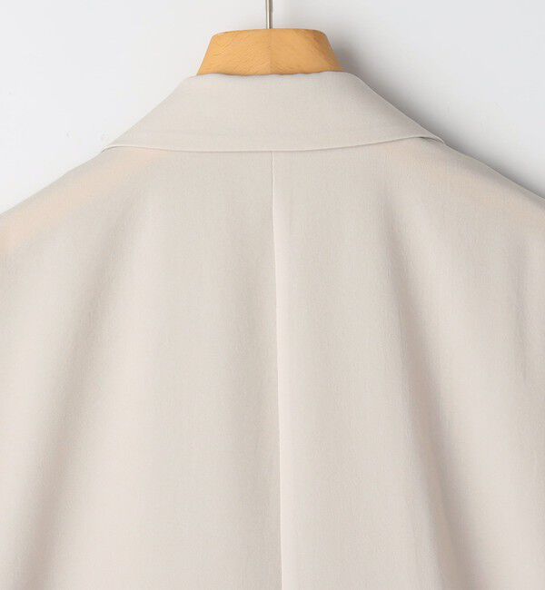 NOLLEY'S sophi「《セットアップ対応》ウォッシャブルエアリージョーゼットドレープライトジャケット」|テーラードジャケット|