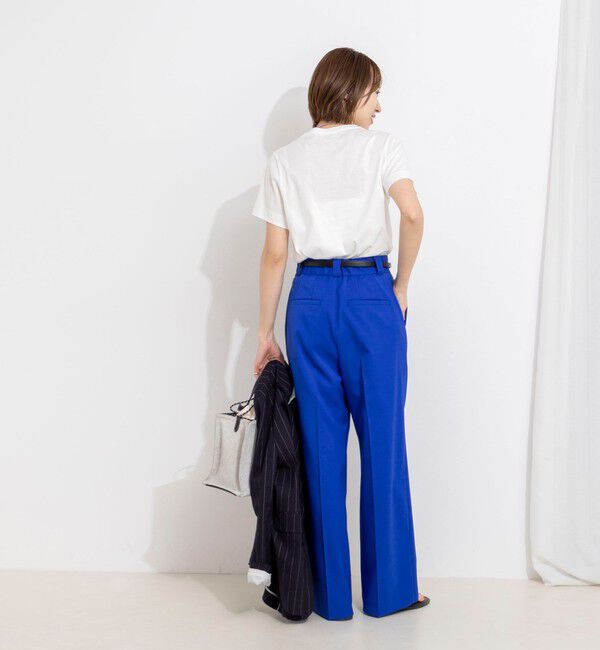 NOLLEY'S「ウォッシャブルベーシックTシャツ」|Tシャツ・カットソー|