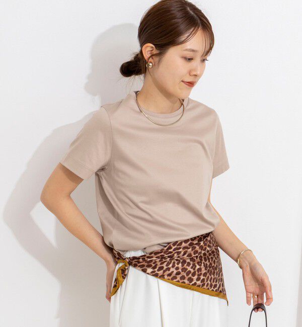 NOLLEY'S「ウォッシャブルベーシックTシャツ」|Tシャツ・カットソー|