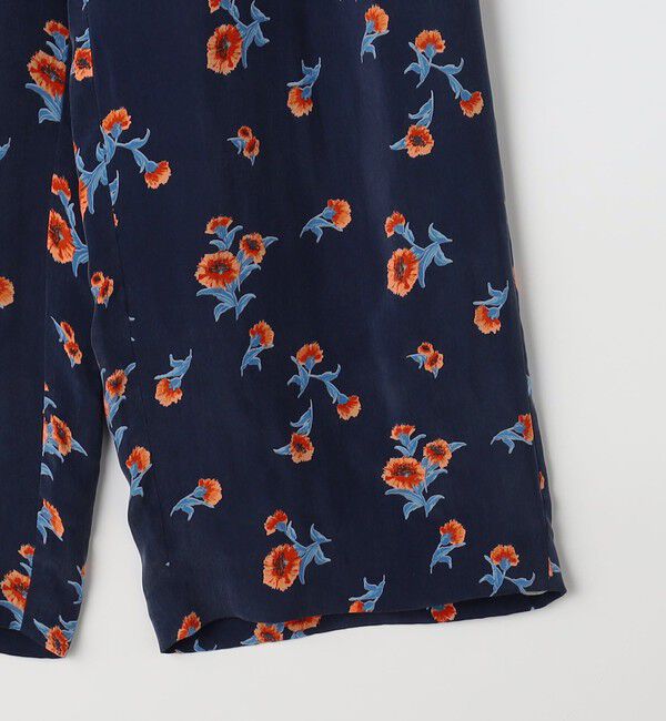 NOLLEY'S「ウォッシャブルスカーレット柄タックパンツ」|その他|