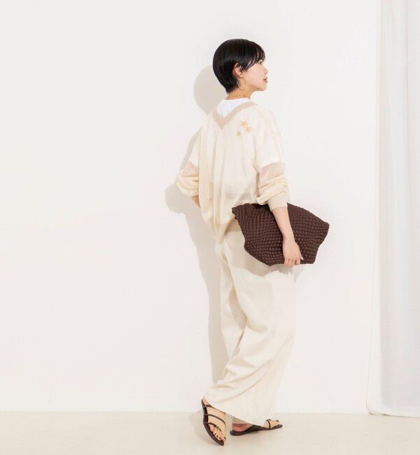 Rie Miller「シアー2WAYカーディガン星インターシャ」|カーディガン|