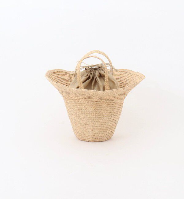 NOLLEY'S「【Caterina Bertini/カテリナ ベルティニ】 ラフィアハットバッグ」|かごバッグ|