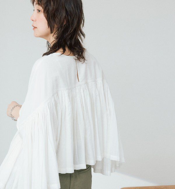  「【着映え】ギャザーボリュームブラウス」|シャツ・ブラウス|