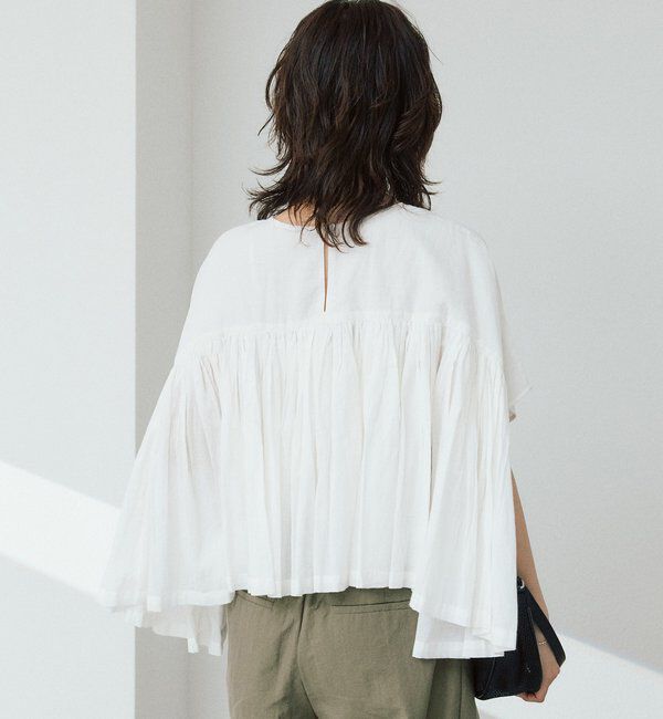  「【着映え】ギャザーボリュームブラウス」|シャツ・ブラウス|