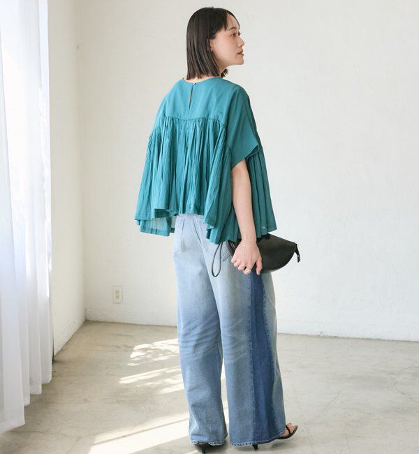  「【着映え】ギャザーボリュームブラウス」|シャツ・ブラウス|