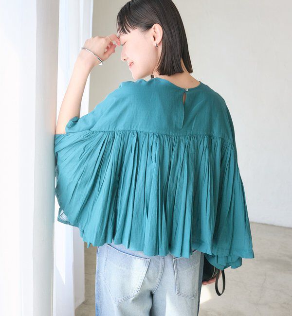  「【着映え】ギャザーボリュームブラウス」|シャツ・ブラウス|