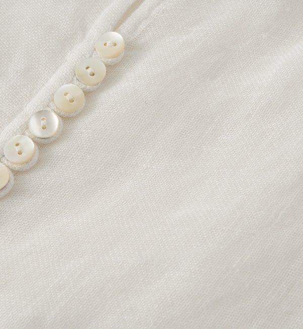  「【a Nice （ア ・ニース）】2WAYリネンブラウス」|シャツ・ブラウス|