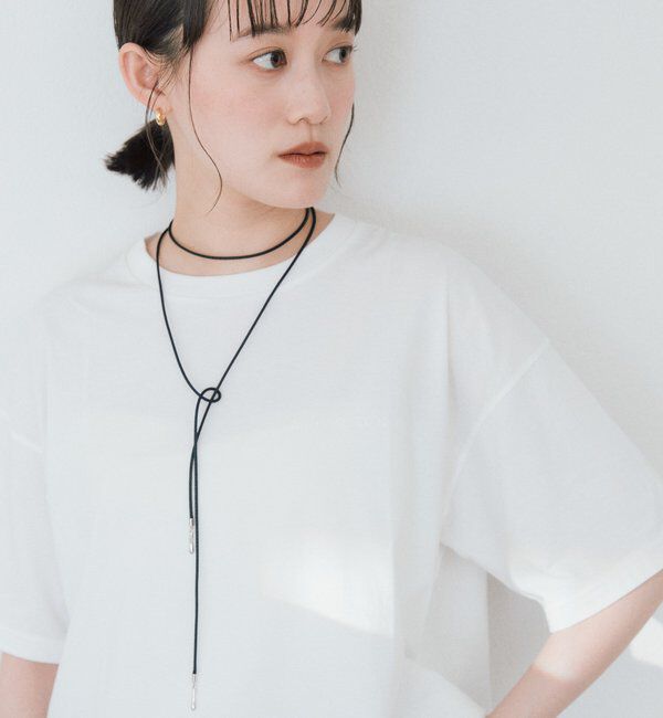  「予約【アレンジ自在】コードラリエット」|ネックレス|
