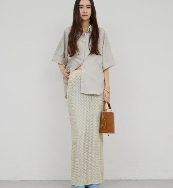  「ラメラッセルスカート」|スカート|