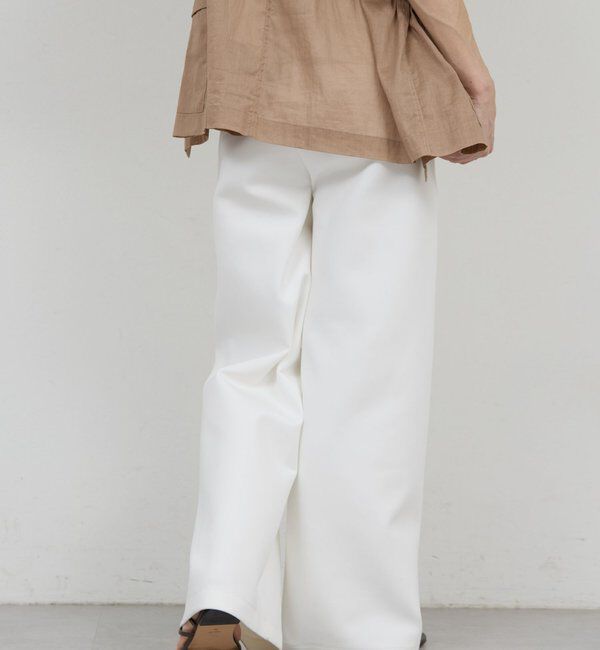  「刺繍ロゴスウェットパンツ」|チノ|