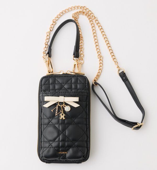  「リボンチャーム付きスマホショダー」|ショルダー・メッセンジャー|