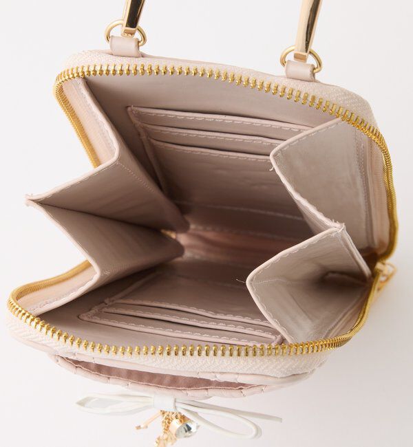  「リボンチャーム付きスマホショダー」|ショルダー・メッセンジャー|