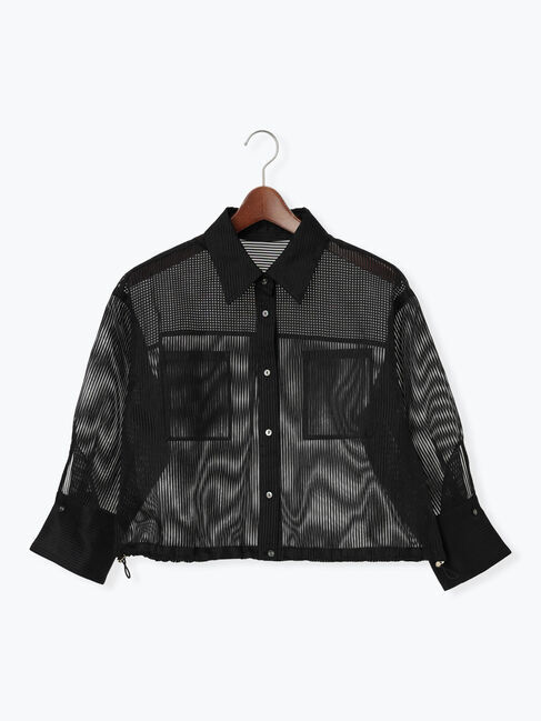 Te chichi「シアーコードストライプシャツ」|シャツ・ブラウス|