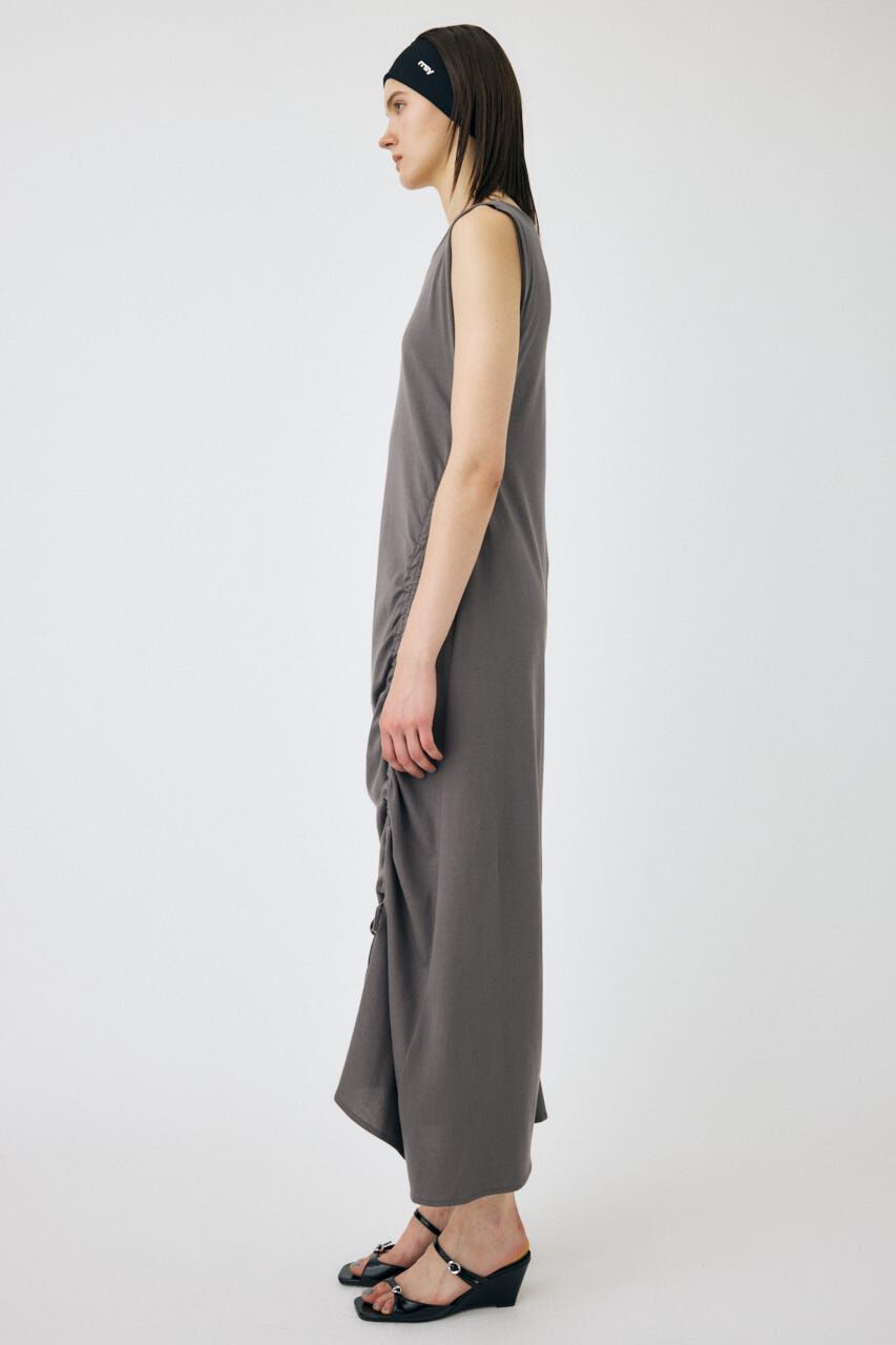 MOUSSY「ASYMMETRY GATHER ドレス」|ワンピース|